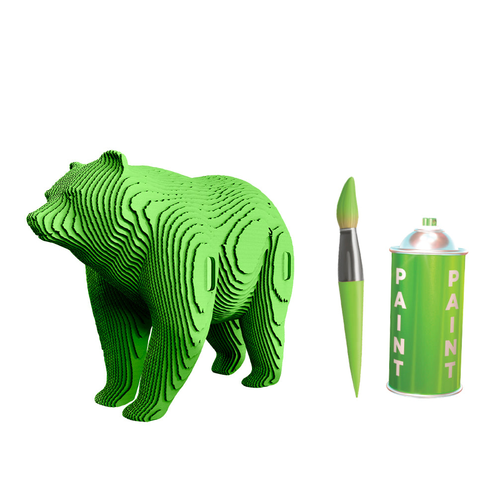 GRIZZLY BEAR Cartonic 3D Puzzle