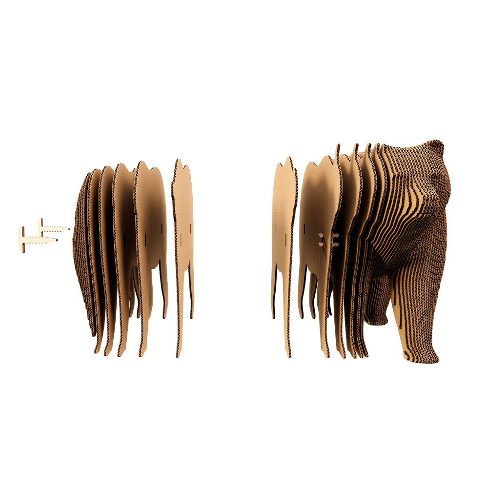 GRIZZLY BEAR Cartonic 3D Puzzle