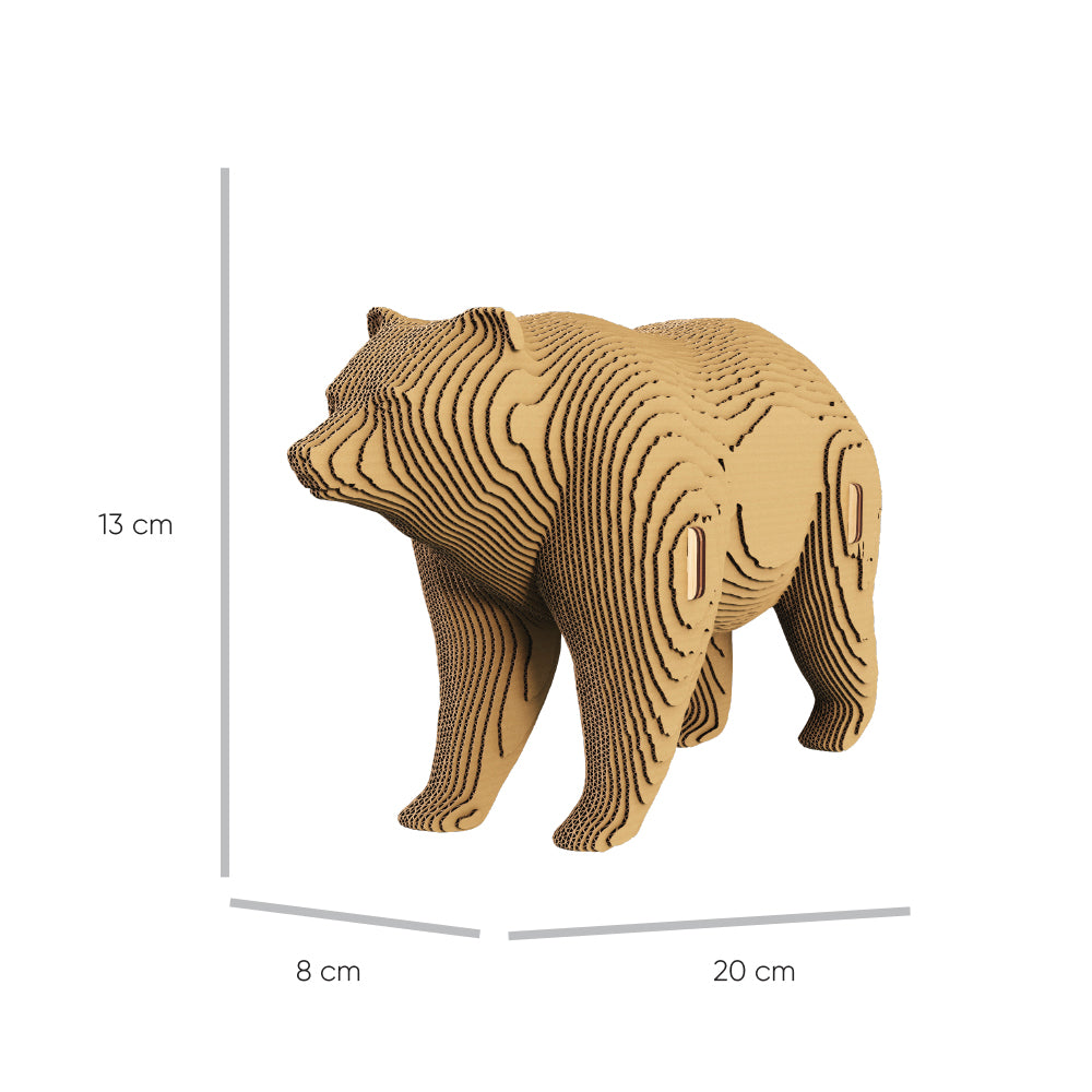 GRIZZLY BEAR Cartonic 3D Puzzle