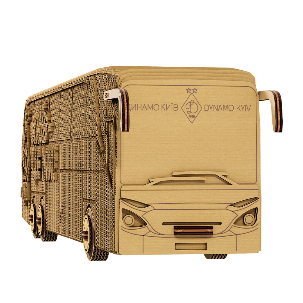 FC DYNAMO KYIV BUS Cartonic 3D Puzzle