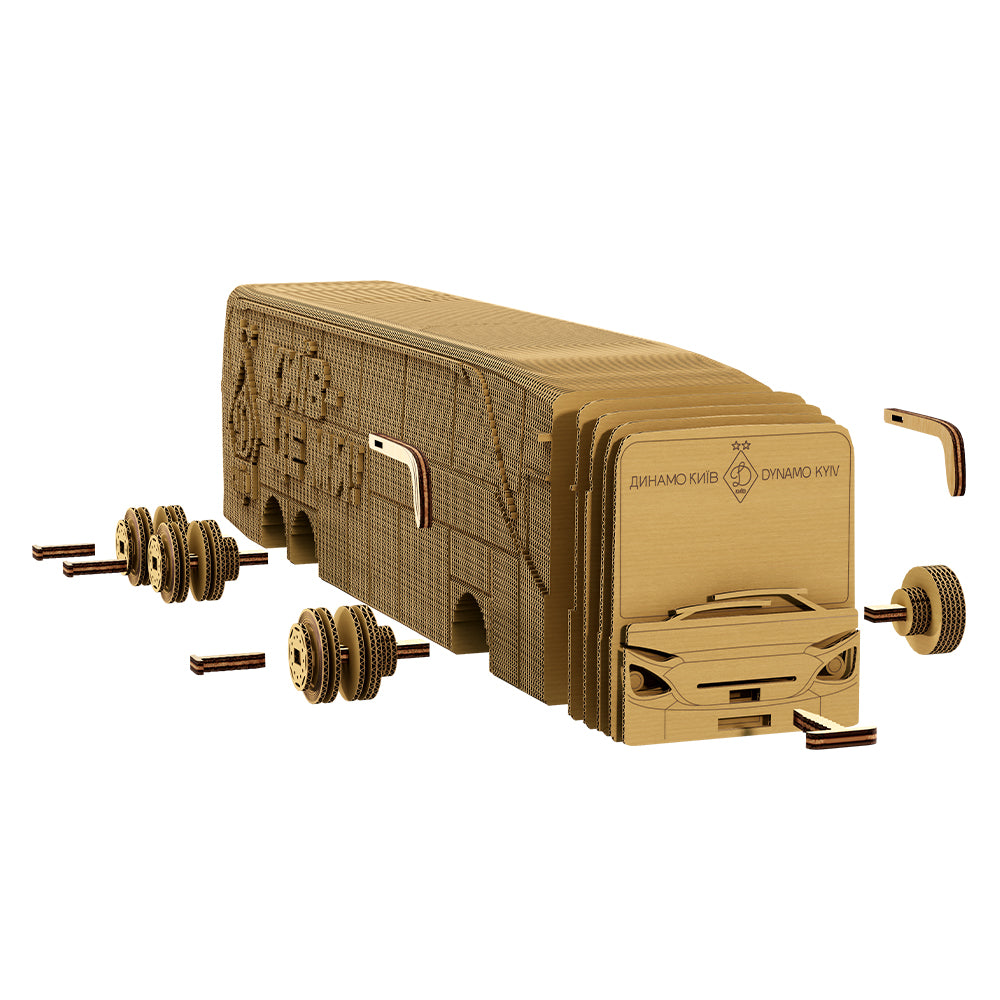 FC DYNAMO KYIV BUS Cartonic 3D Puzzle