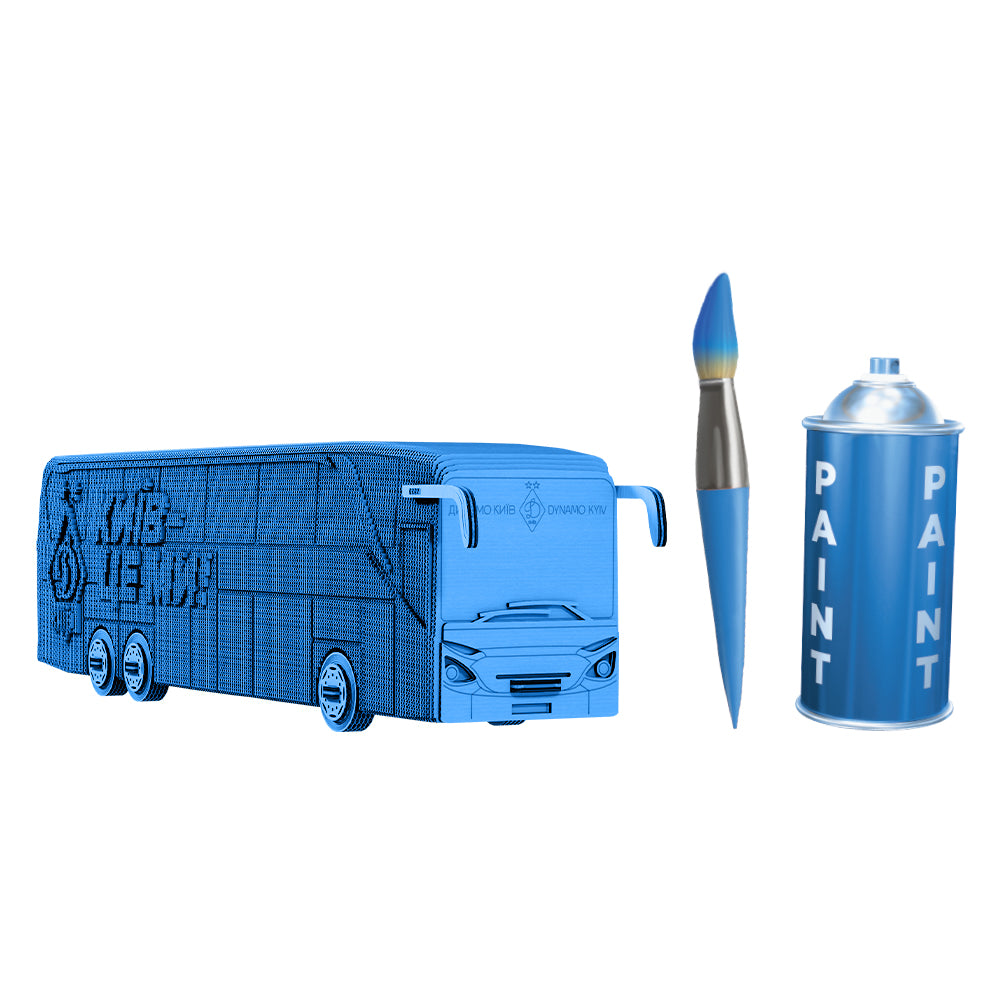 FC DYNAMO KYIV BUS Cartonic 3D Puzzle