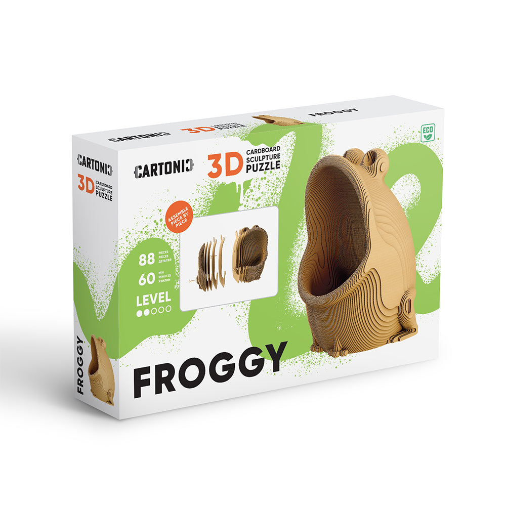 FROGGY Cartonic 3D Puzzle