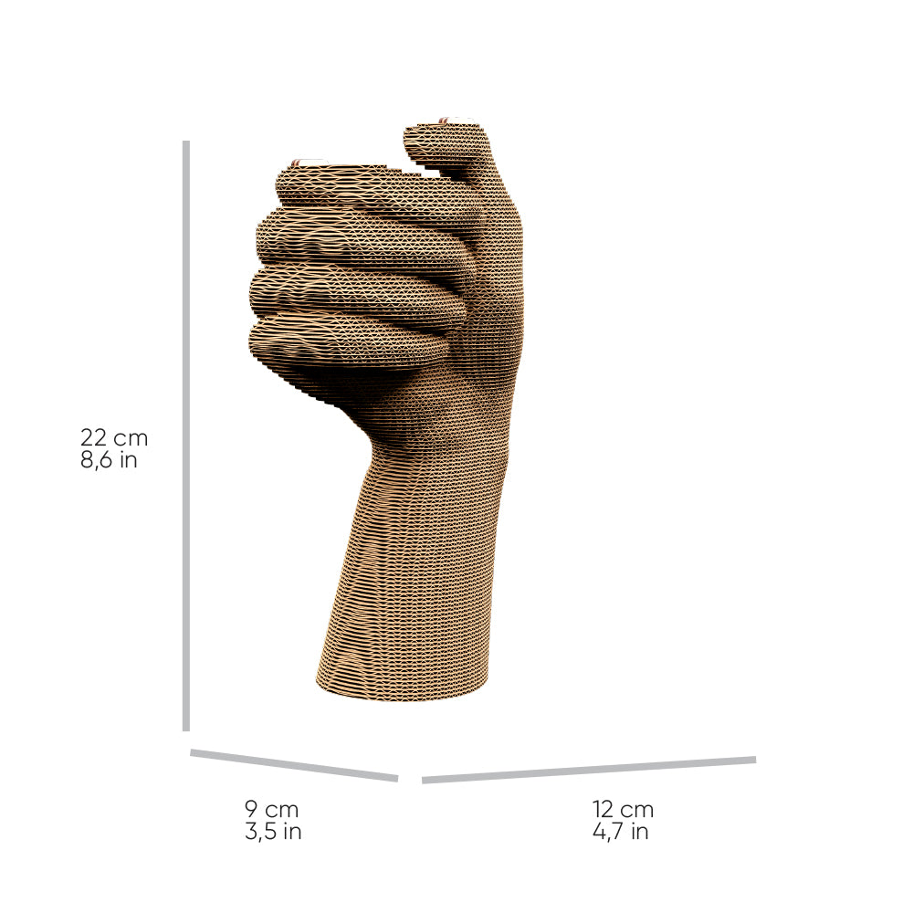 HAND VASE Cartonic 3D Puzzle