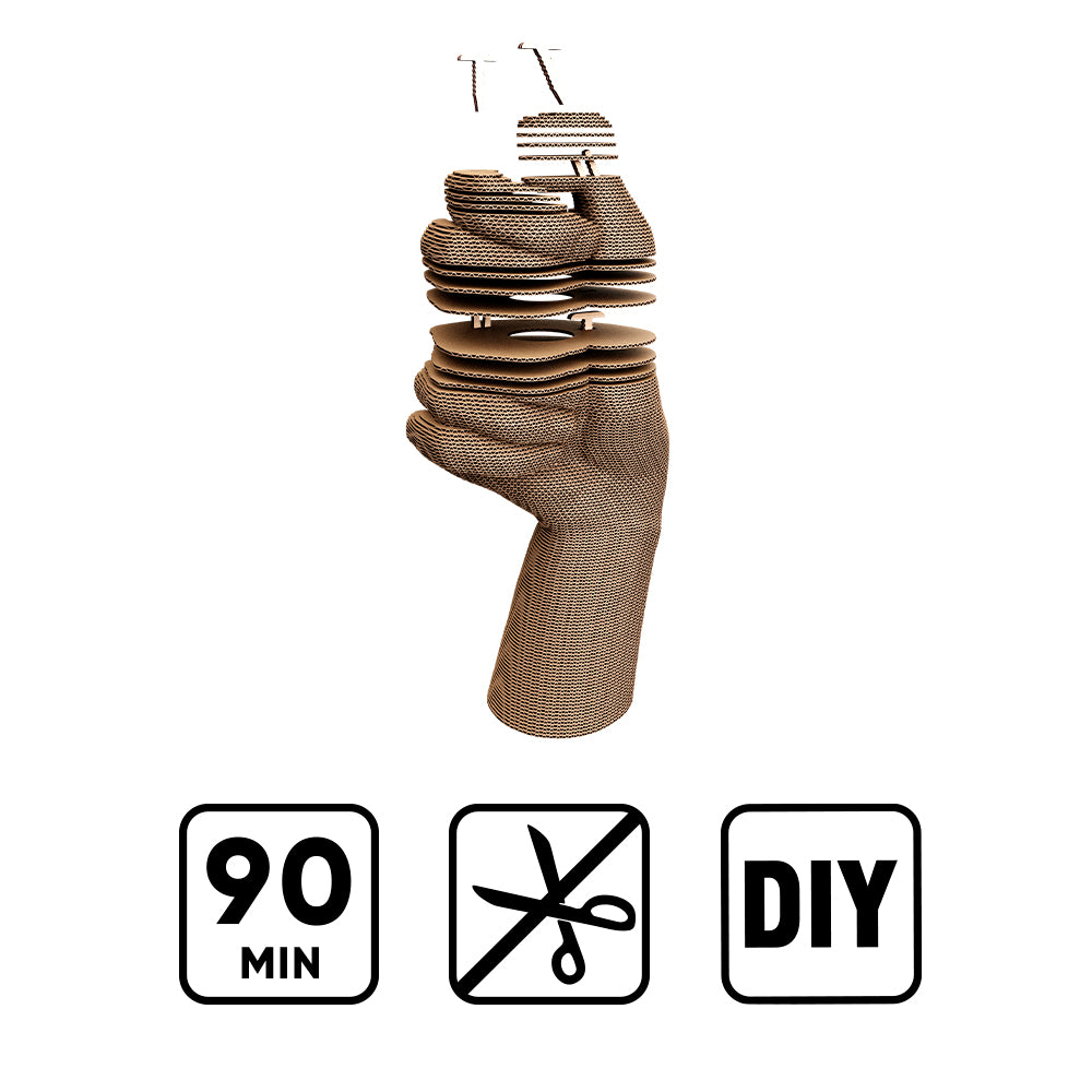 HAND VASE Cartonic 3D Puzzle