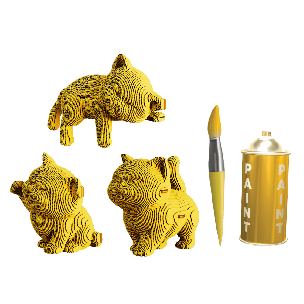 KITTENS TRIO Cartonic 3D Puzzle