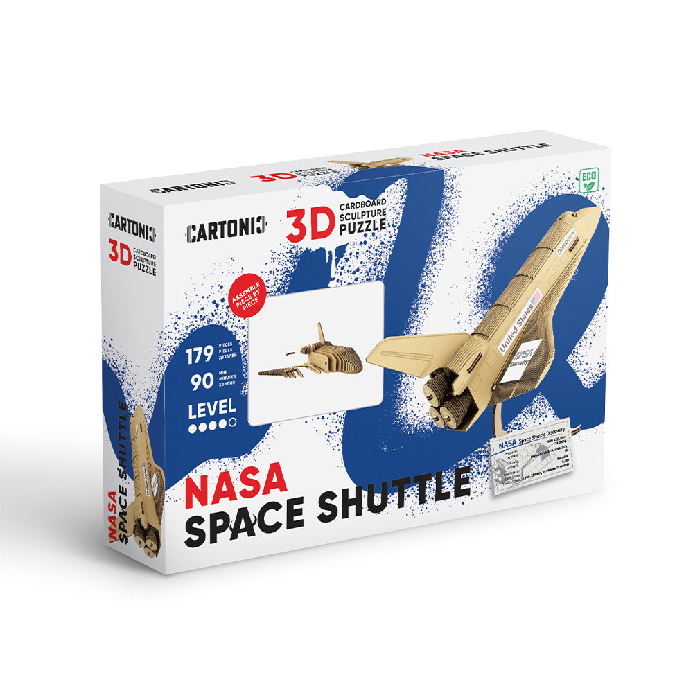 NASA SPACE SHUTTLE Cartonic 3D Puzzle