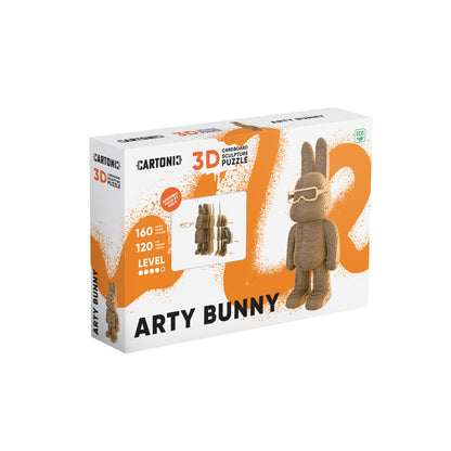 ARTY BUNNY Cartonic 3D Puzzle