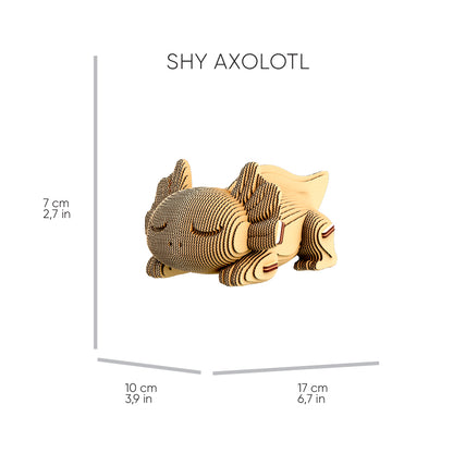 AXOLOTLS TRIO Cartonic 3D Puzzle