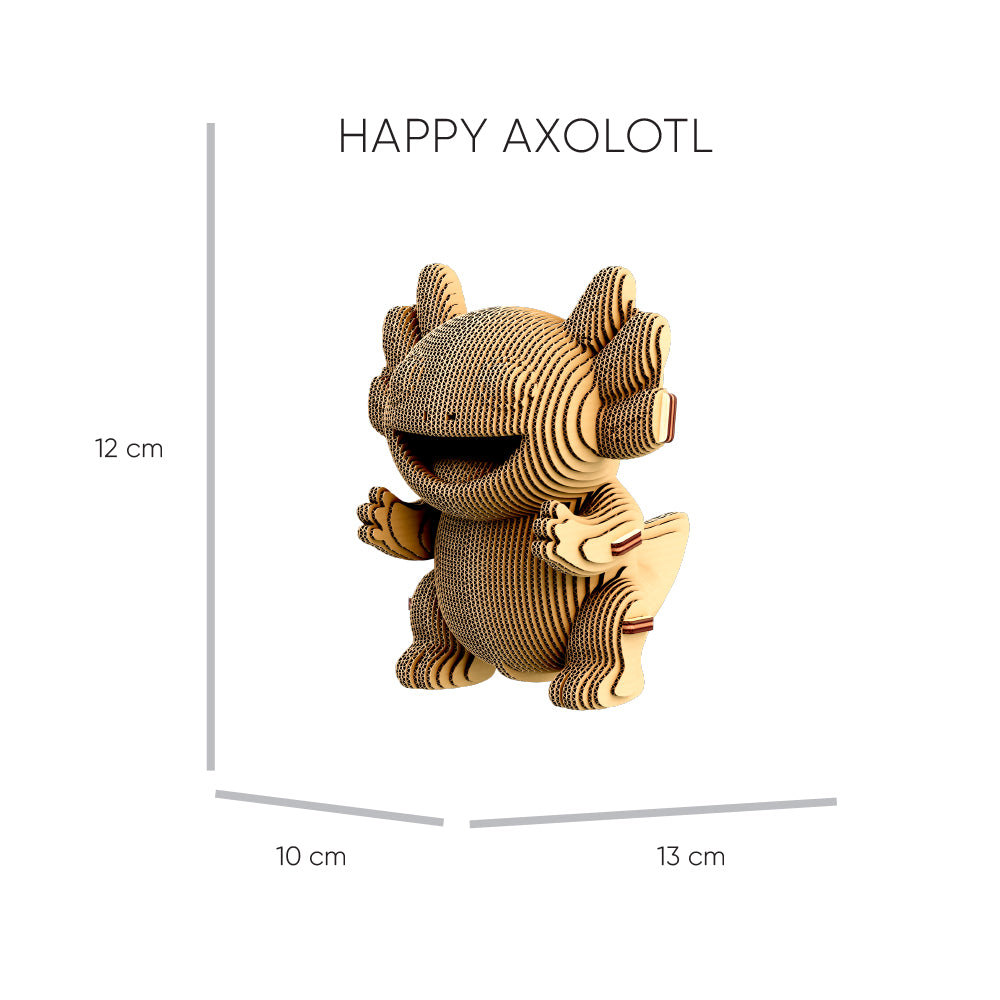 AXOLOTLS TRIO Cartonic 3D Puzzle
