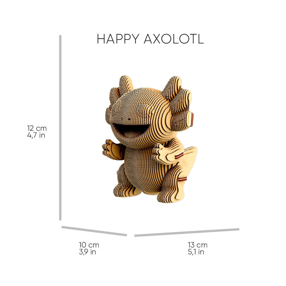 AXOLOTLS TRIO Cartonic 3D Puzzle
