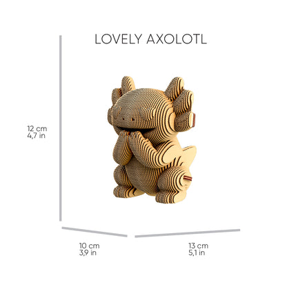 AXOLOTLS TRIO Cartonic 3D Puzzle