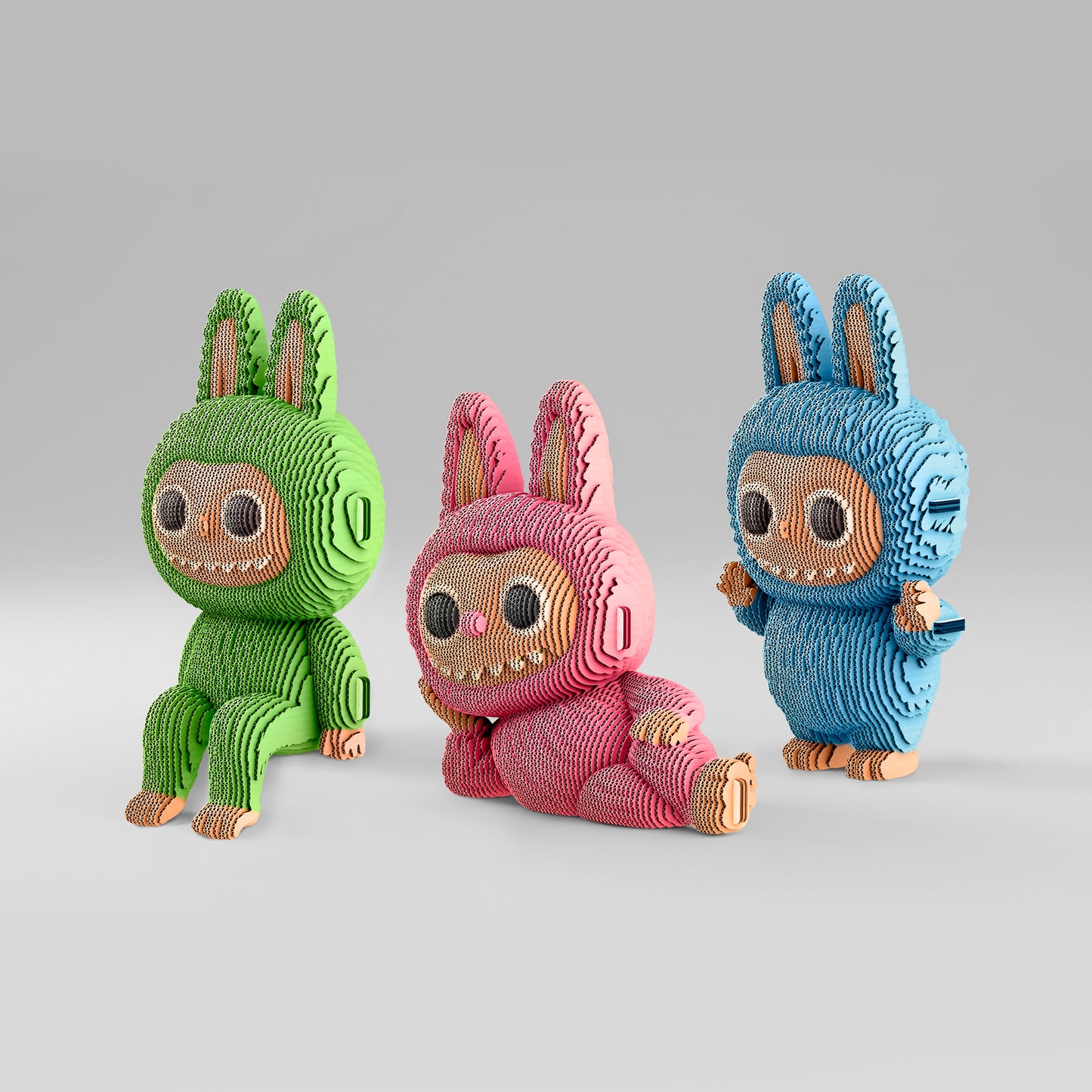 BUBOO TRIO Cartonic 3D Puzzle