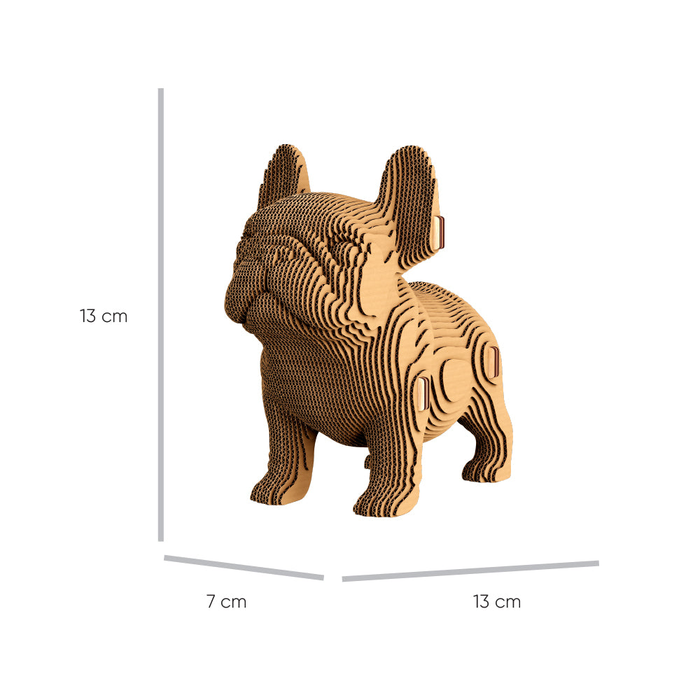 BULLDOG PUPPY Cartonic 3D Puzzle