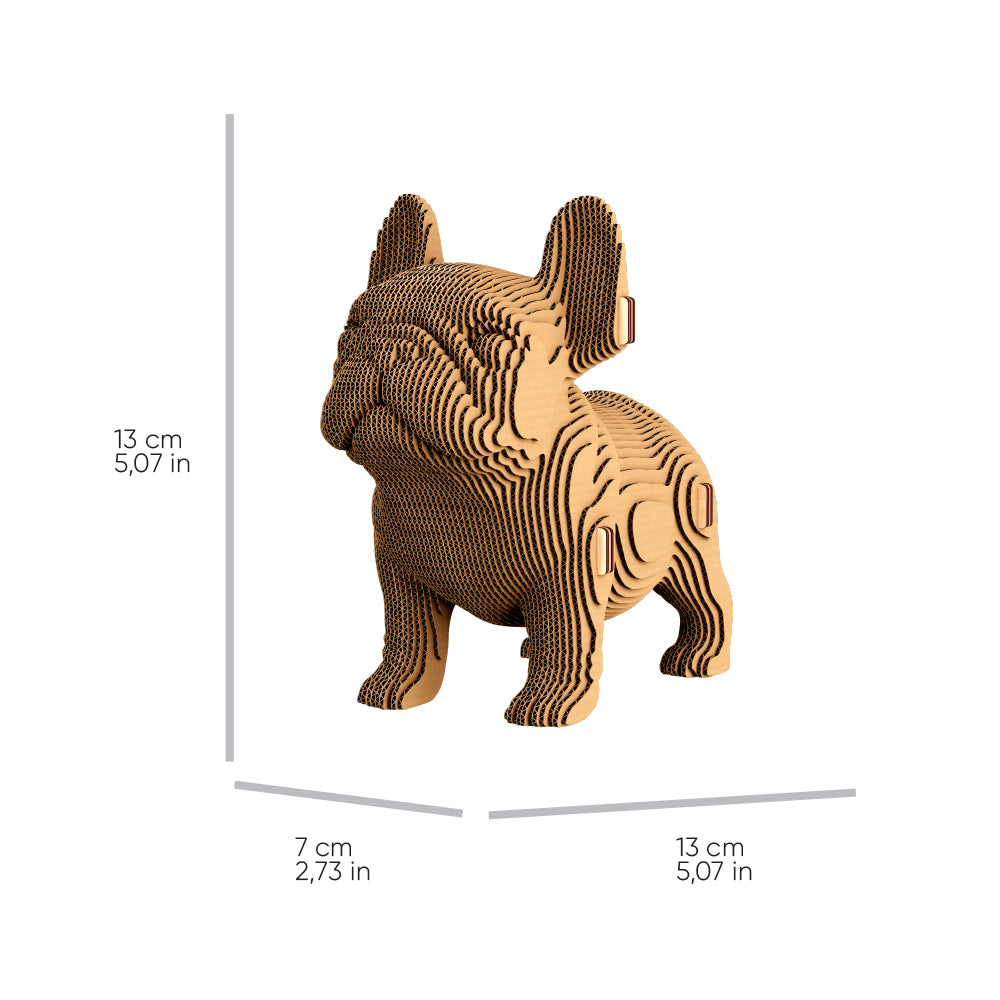 BULLDOG PUPPY Cartonic 3D Puzzle