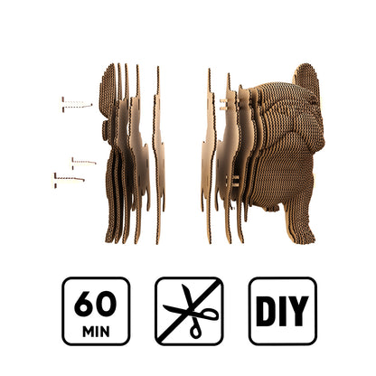 BULLDOG PUPPY Cartonic 3D Puzzle