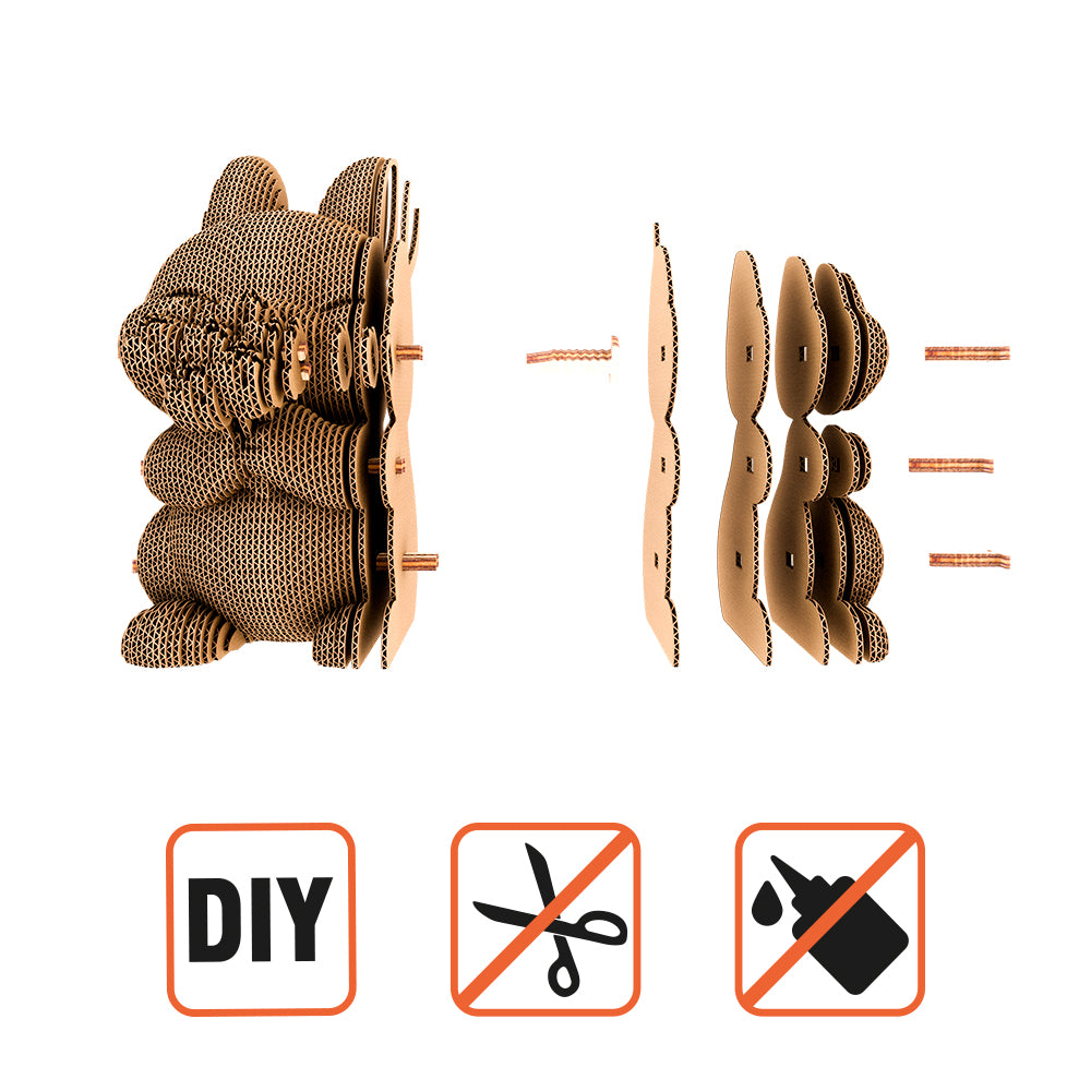 BUNNY Cartonic 3D Puzzle