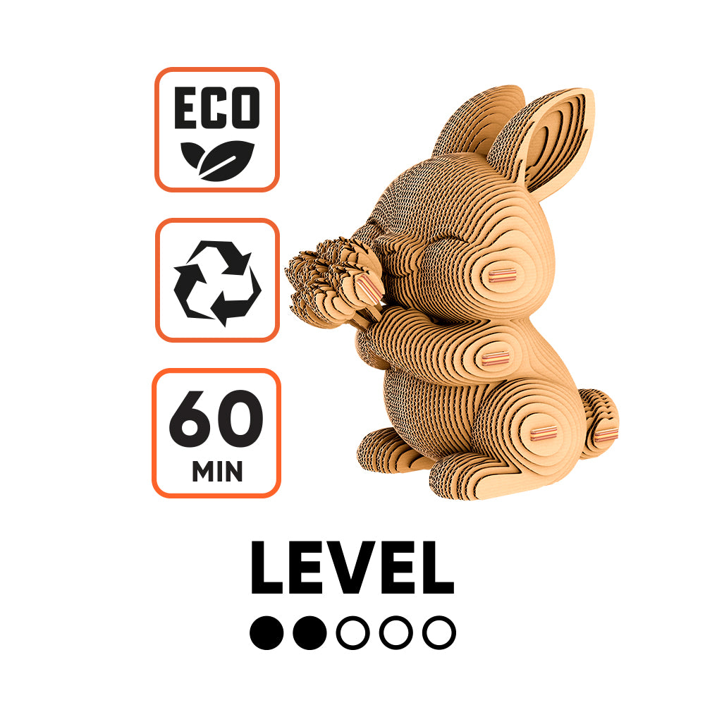 BUNNY Cartonic 3D Puzzle