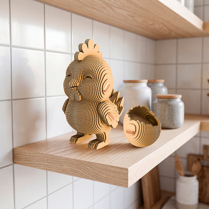 CHICK Cartonic Collectible 3D Puzzle