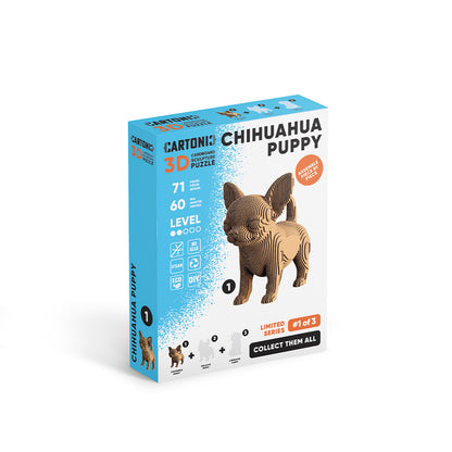 CHIHUAHUA PUPPY Cartonic 3D Puzzle