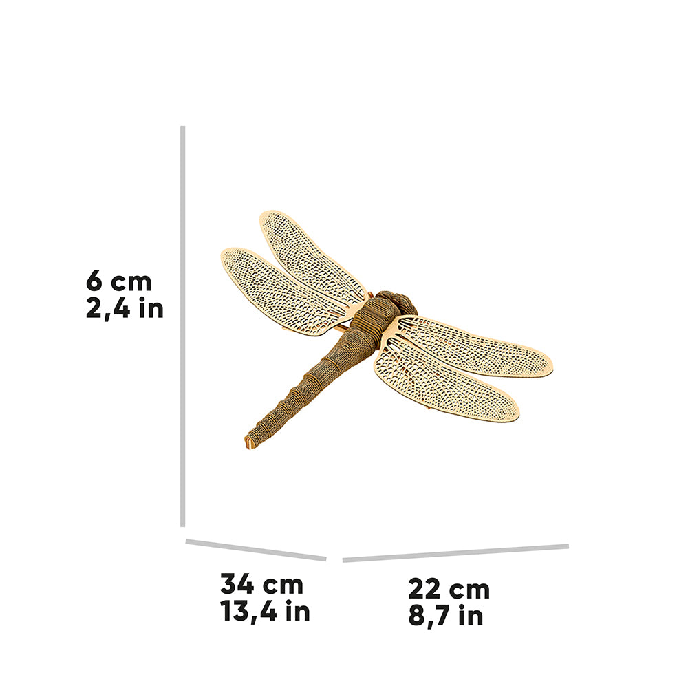 DRAGONFLY Cartonic Collectible 3D Puzzle