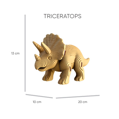 DINOS TRIO Cartonic 3D Puzzle