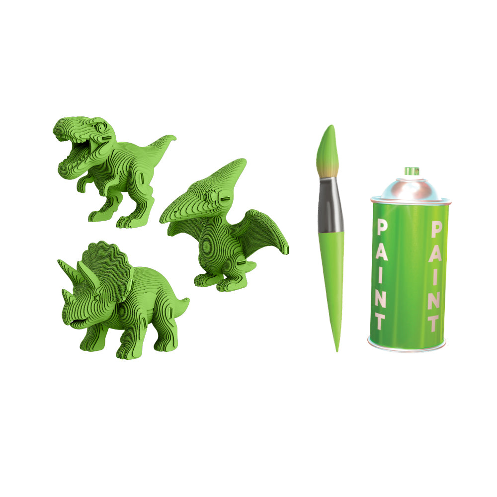 DINOS TRIO Cartonic 3D Puzzle