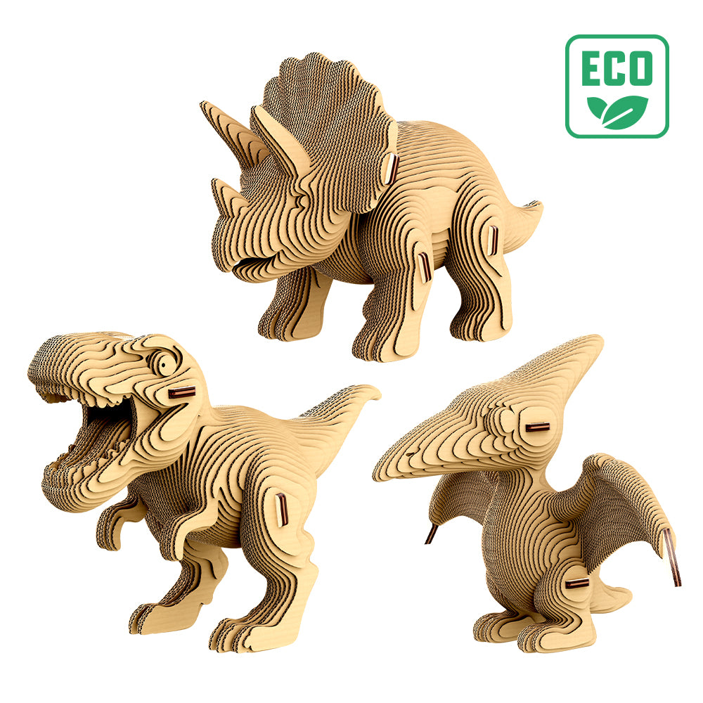 DINOS TRIO Cartonic 3D Puzzle