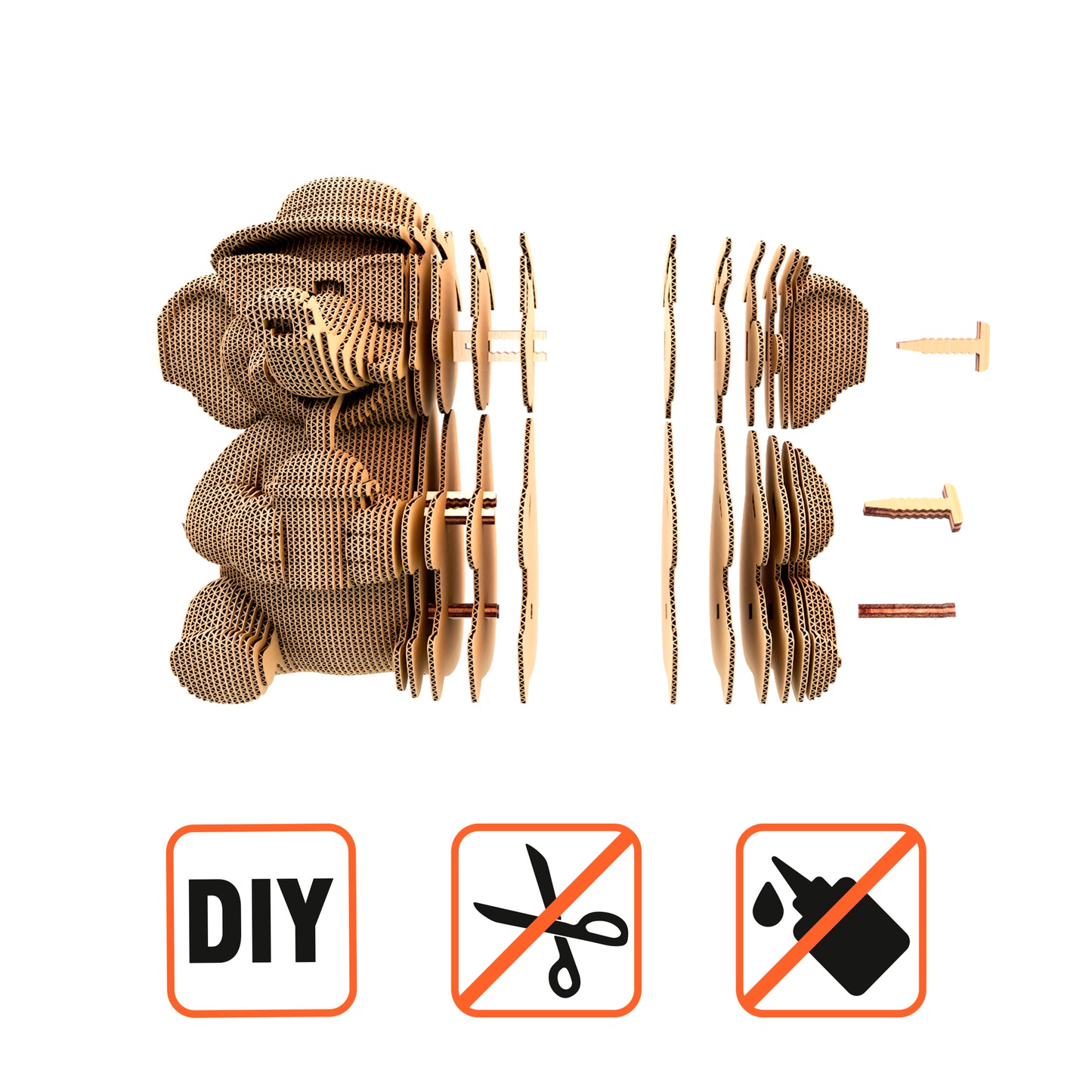 ELEPHANT Cartonic 3D Puzzle
