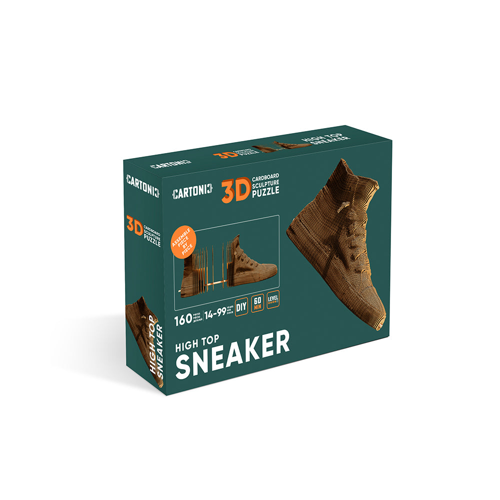 High Top SNEAKER Cartonic 3D Puzzle