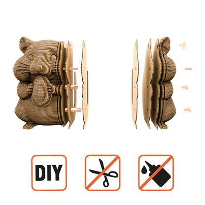 HAMSTER PEN HOLDER Cartonic 3D Puzzle
