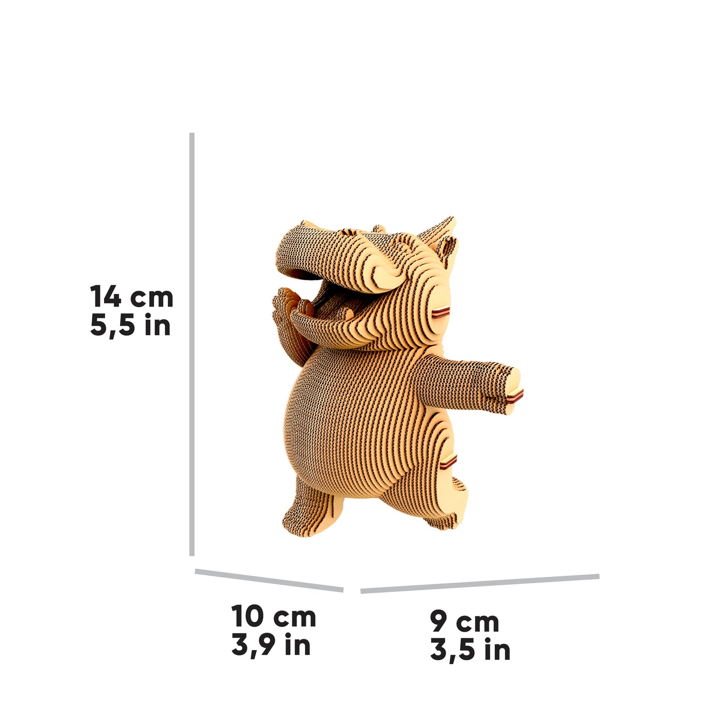 HIPPO Cartonic 3D Puzzle