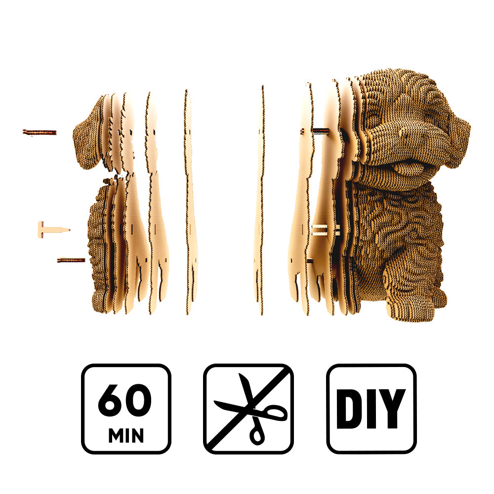MALTIPOO Cartonic 3D Puzzle