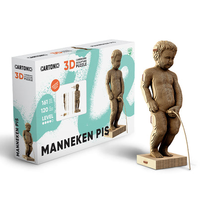 MANNEKEN PIS Cartonic 3D Puzzle