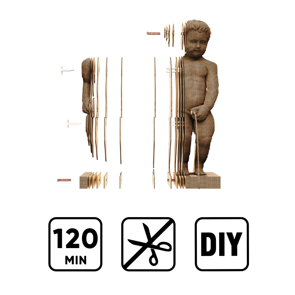 MANNEKEN PIS Cartonic 3D Puzzle