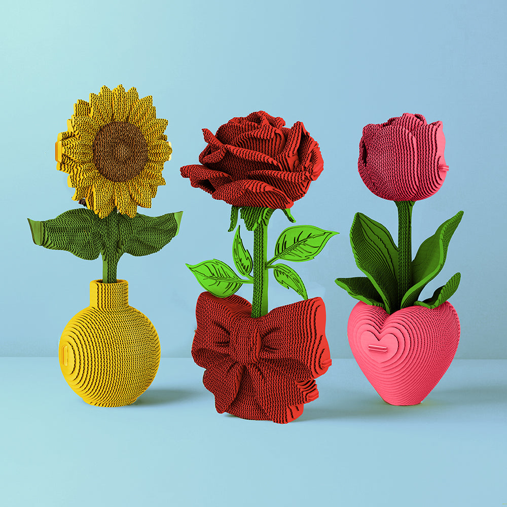 ROSE Cartonic Collectible 3D Puzzle