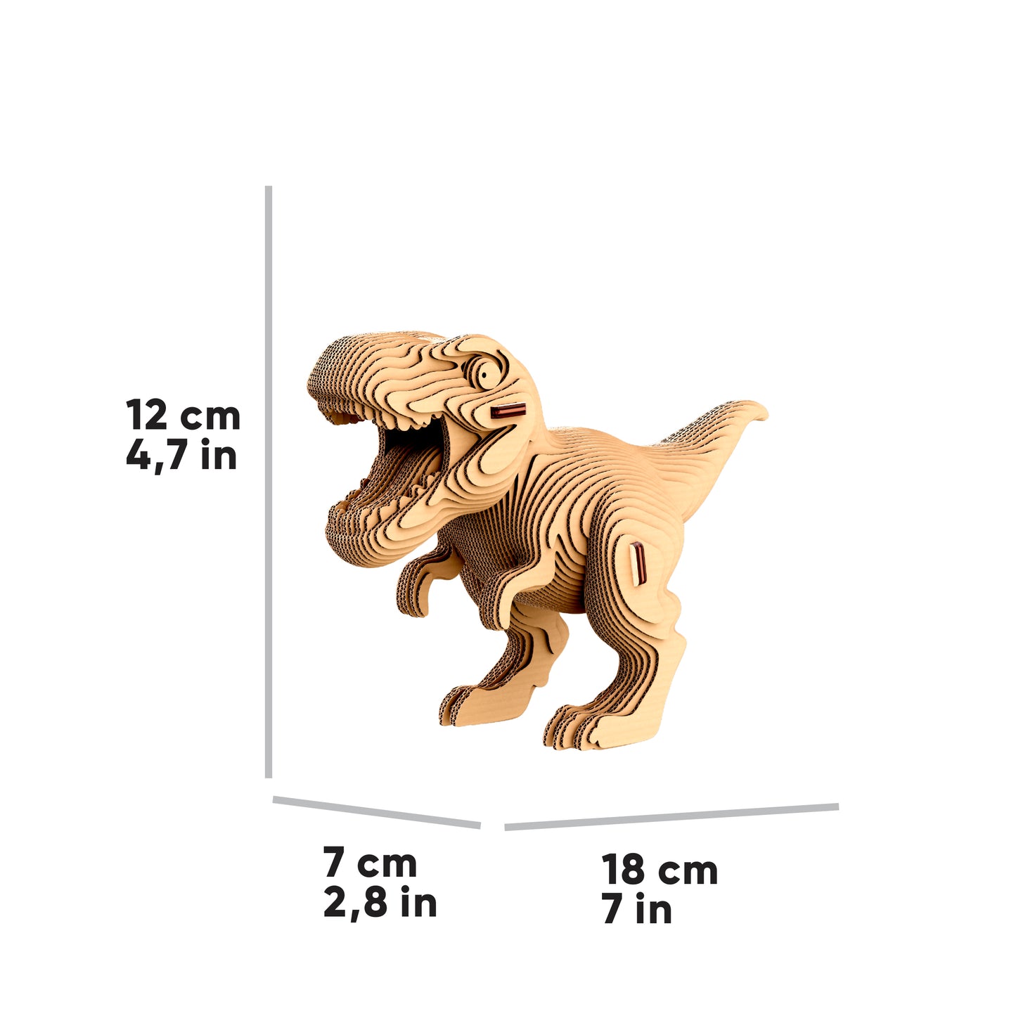 TYRANNOSAURUS Cartonic 3D Puzzle