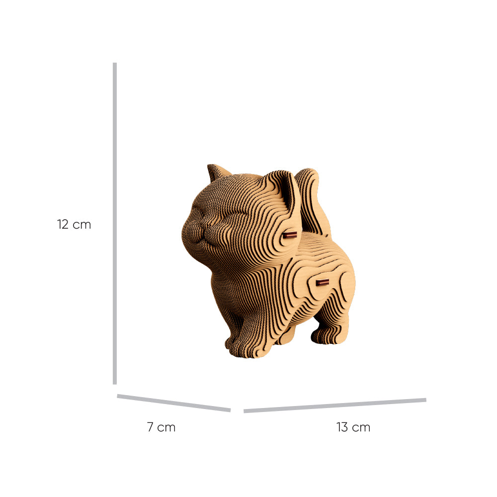 WALKING KITTEN Cartonic 3D Puzzle