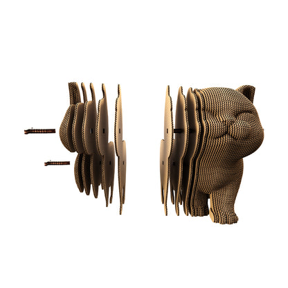 WALKING KITTEN Cartonic 3D Puzzle