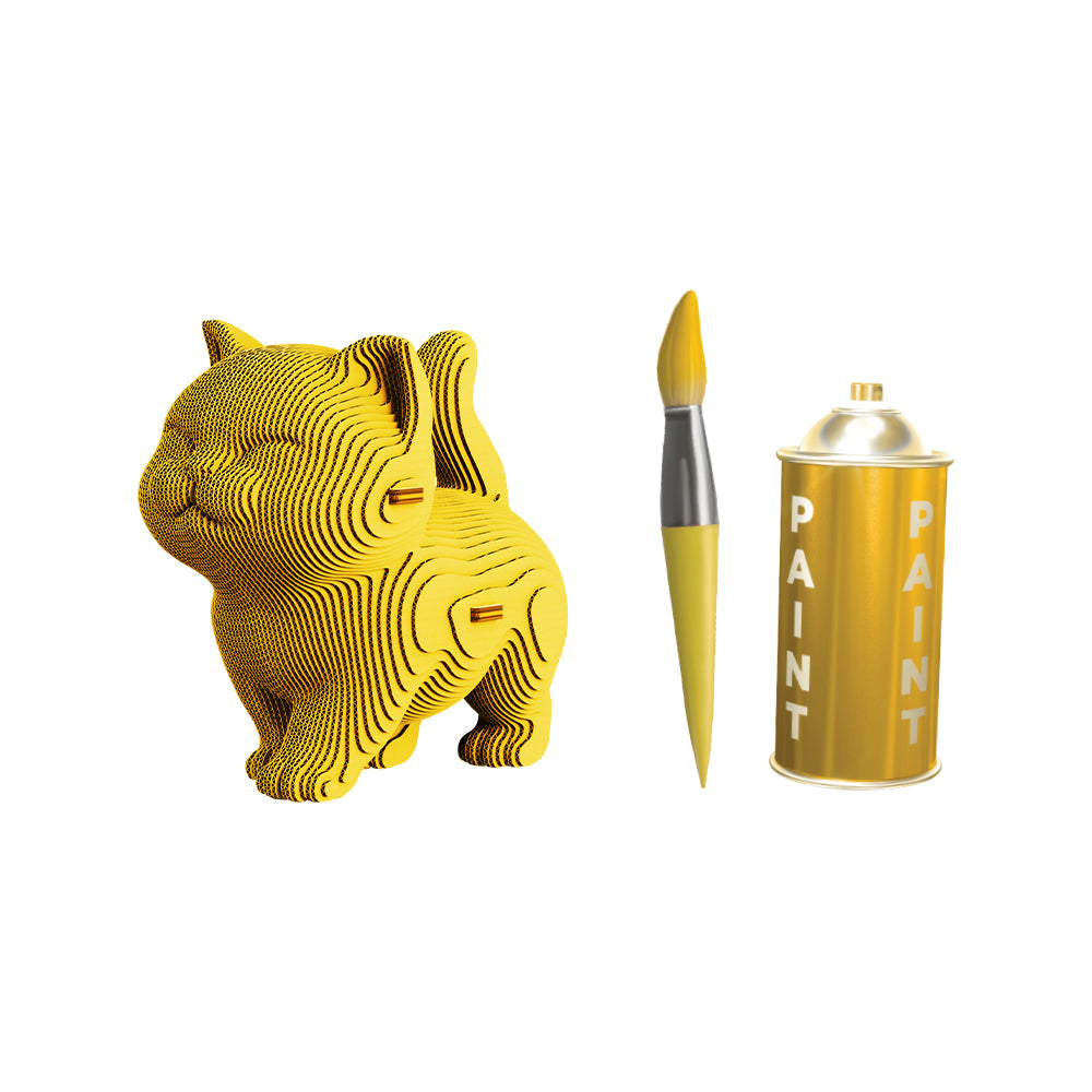 WALKING KITTEN Cartonic 3D Puzzle